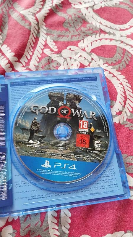 PS4 GOD OF WAR 1