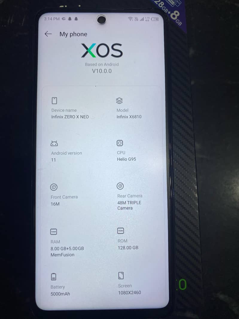 Infinix Zero X Neo 8/128 1