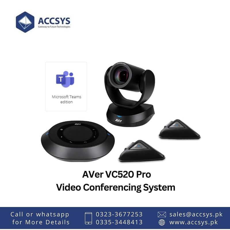 Speakerphone |Zoom |Poly Trio 8500 | Mic CADU7|Accsys. pk|0335-3448413 12
