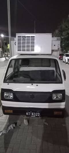 Chilling van with -30° temperature box