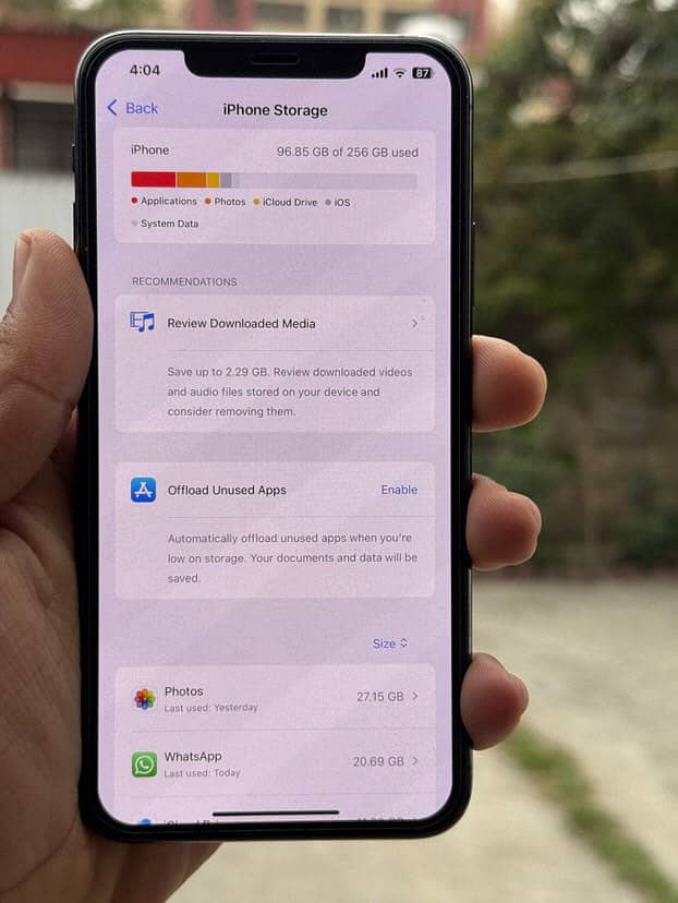 Iphone 11 pro max pta approved duel esim + Physical 1