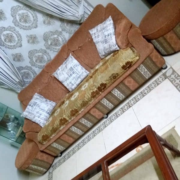 5 setar sofa set 4 Round mini Sofa Chair ya Puffy or full glass corner 0