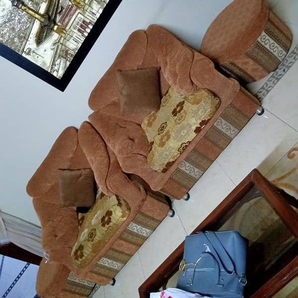 5 setar sofa set 4 Round mini Sofa Chair ya Puffy or full glass corner 4