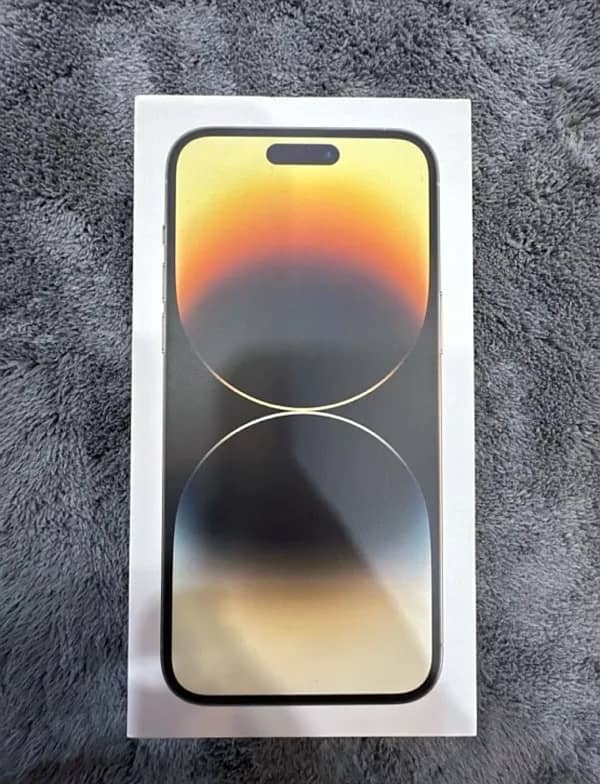 Iphone 14 pro max 128 gb factory unlock complete box 0