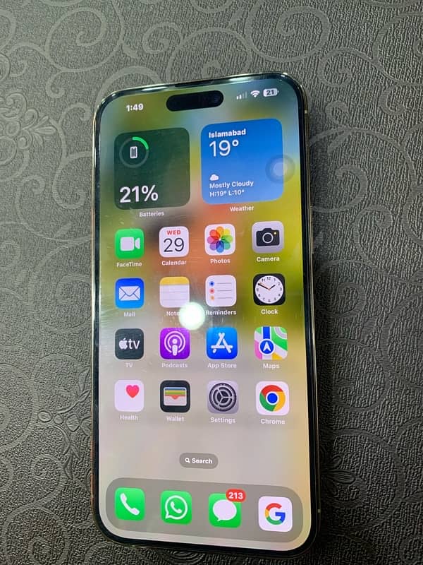 Iphone 14 pro max 128 gb factory unlock complete box 5