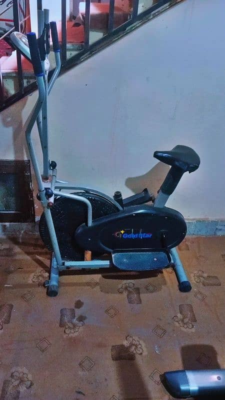 elliptical cycle 2in1  price fix he km nahi honi 0