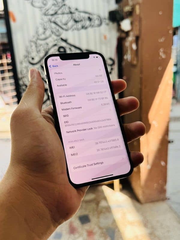 iphone 12 64GB Non PTA All Sims Working 7