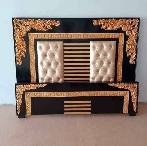 wood bed king size 2