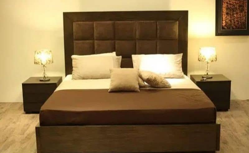 wood bed king size 3