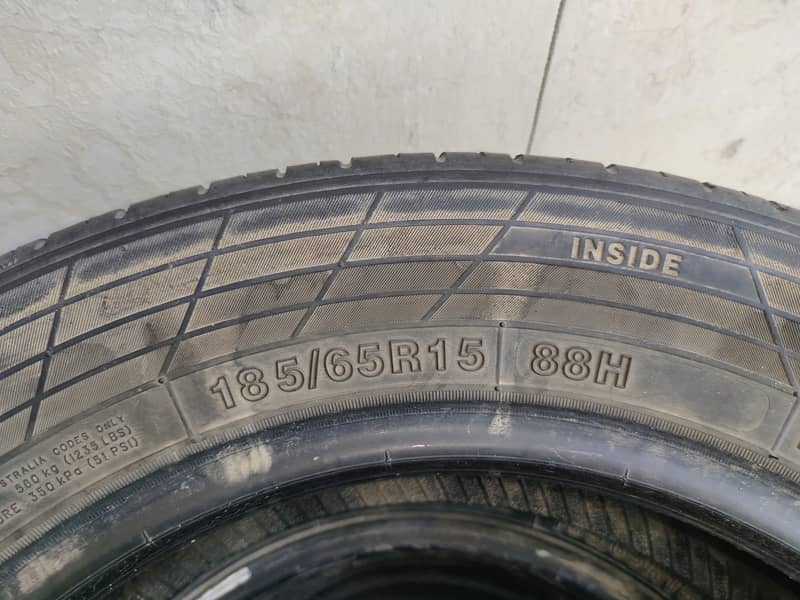 4 use tyers-185/65 R 15 8