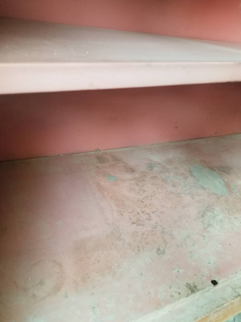 Steel Almirah with transparent glass and in heavy non dented sheet 12