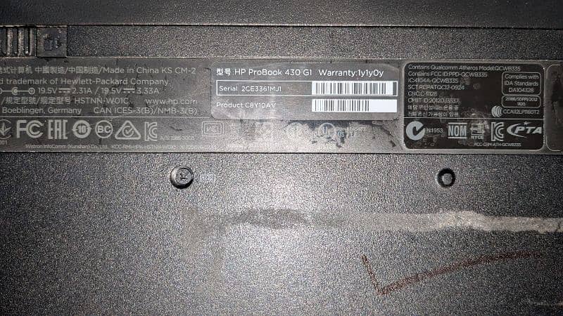 HP Core i5 4th Generation 5