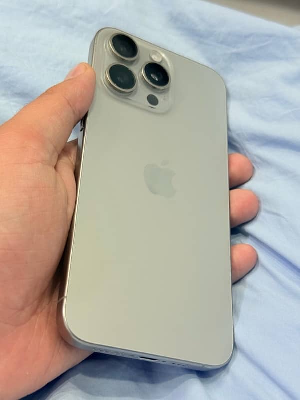 iPhone 15 pro max non pta 256 gb physically dual sim 4