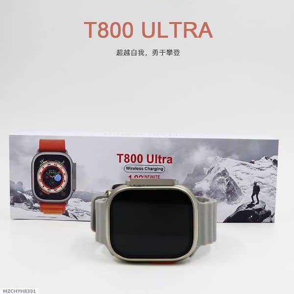 T800Ultra smart watch Huaqiang North Bluetooth phone sedentary 5