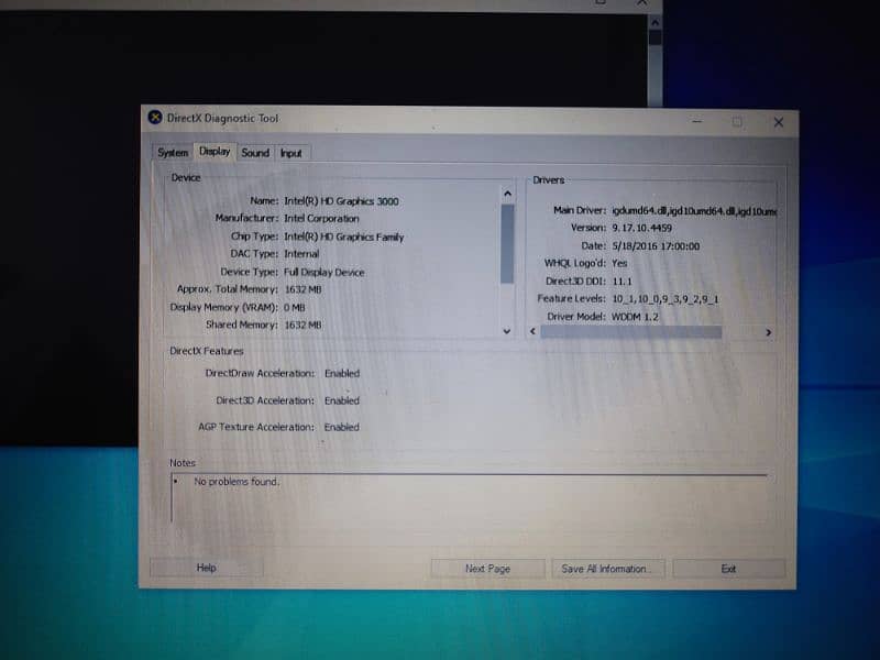 HP Core i7 Notebook Crystal display 3