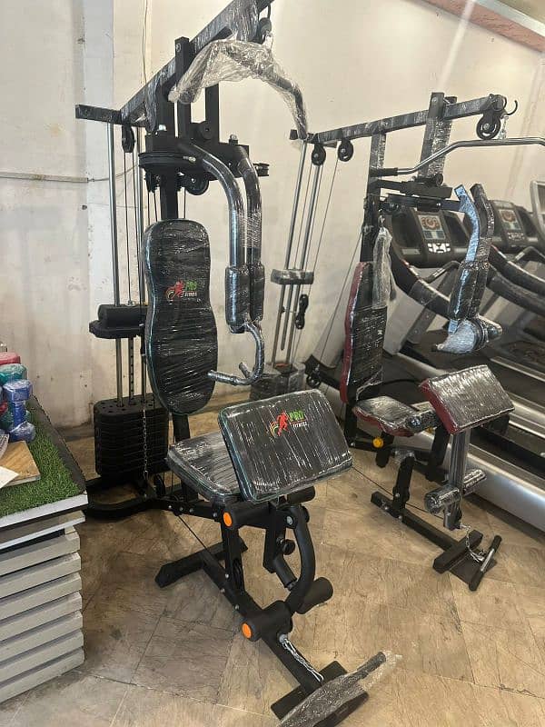 HOME GYM / MULTIFUNCTIONAL GYM / BENCH PRESS / TWISTER /  TREADMILLS 9