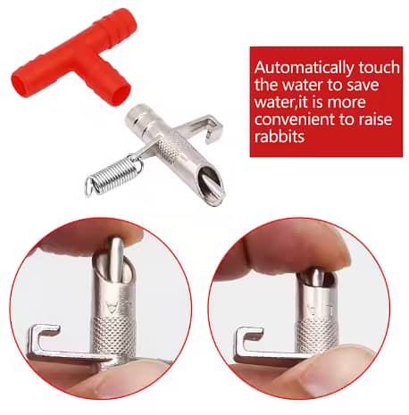 Rabbit water drinking nozzle 3