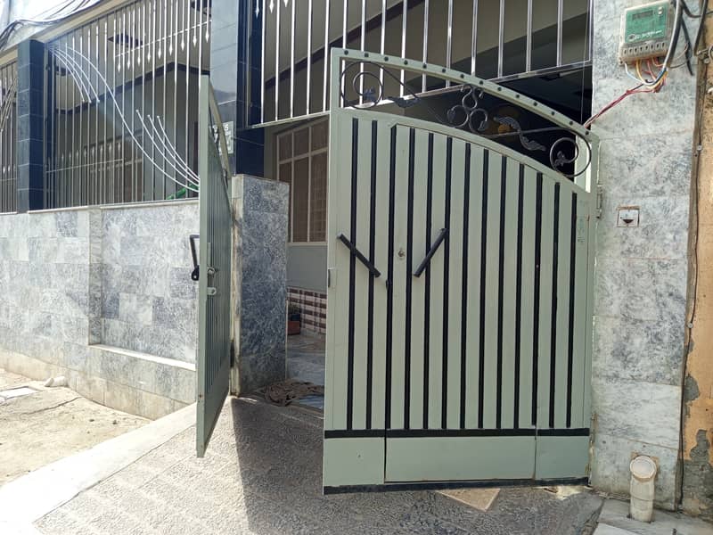 Main Gate Heavy built mainly of Pipes 3