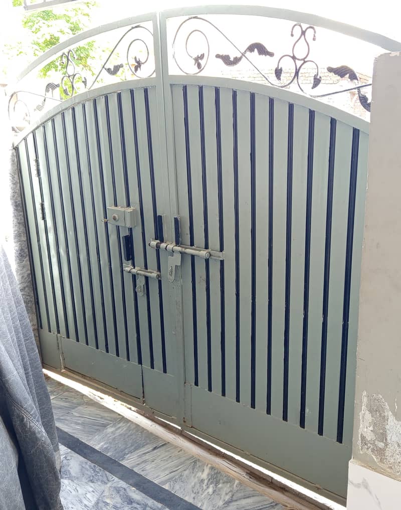 Main Gate Heavy built mainly of Pipes 4