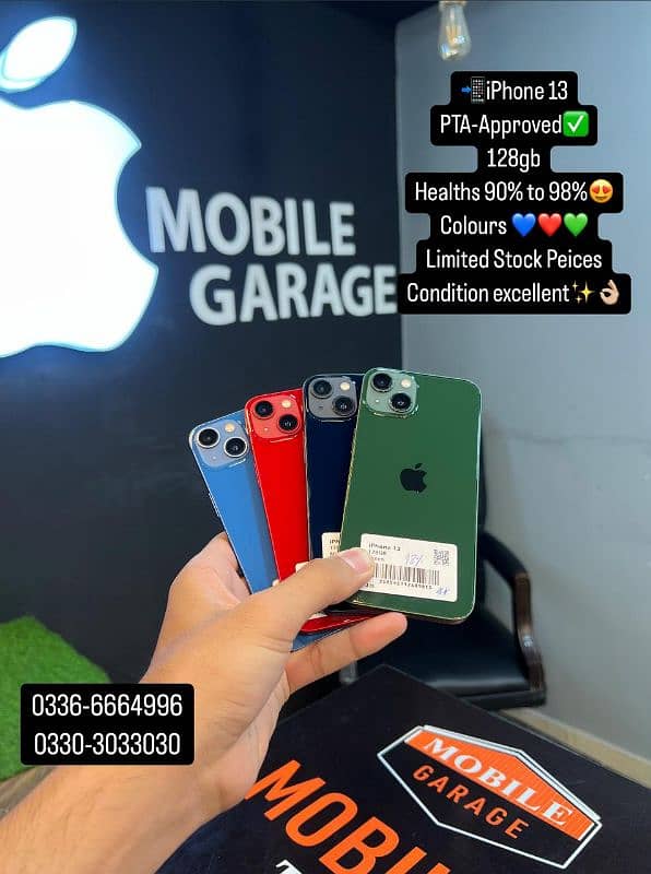 iphone 13 PTA APPROVED 0