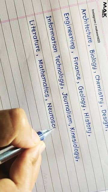 contact writing 4