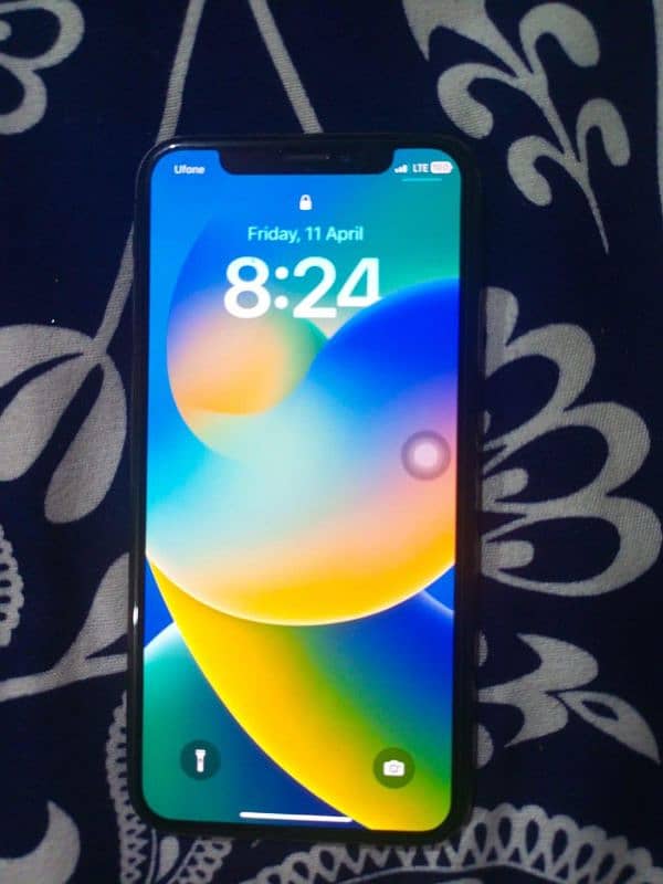 Iphone x 64 gb pta approved exchange possible 0