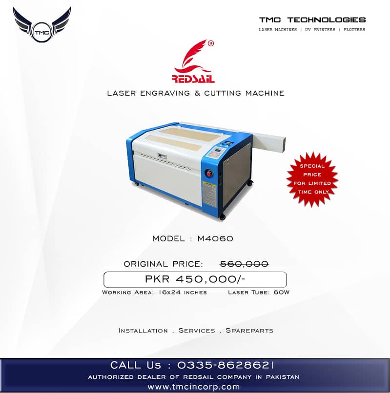 Redsail Laser Cutting & Enraving Machine 4