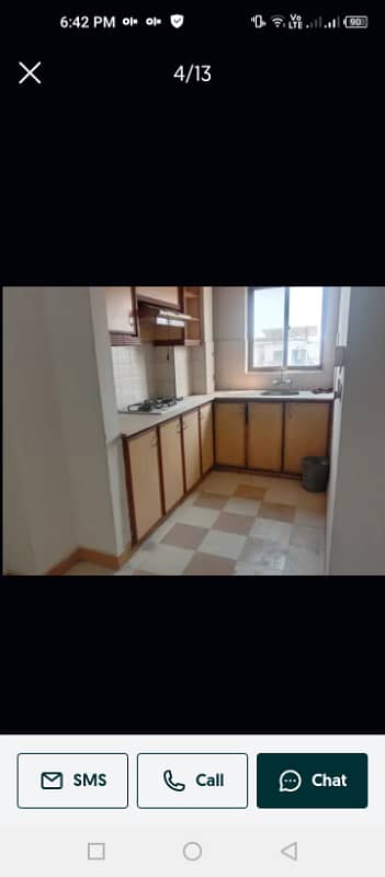 1 bed non furnished apartment for rent 9