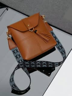 Pu leather crossbody bag