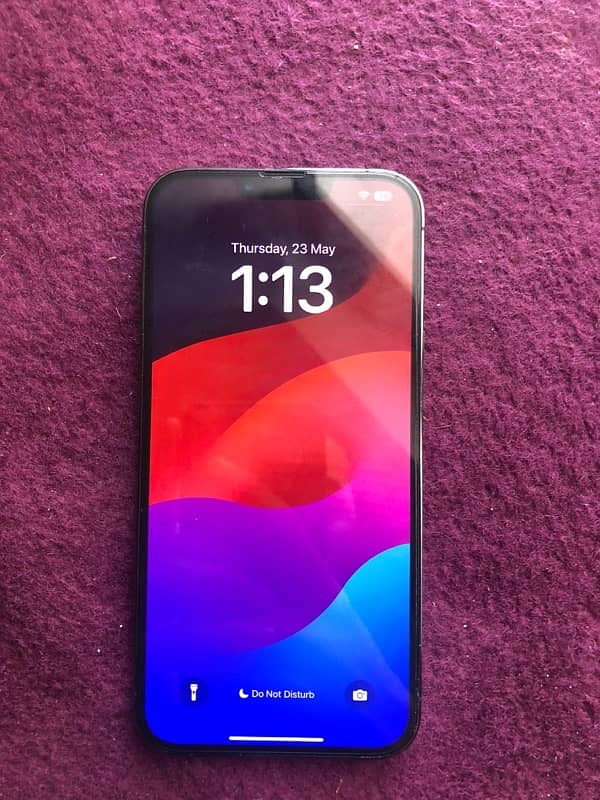 13 pro max NON PTA 256gb with box 5