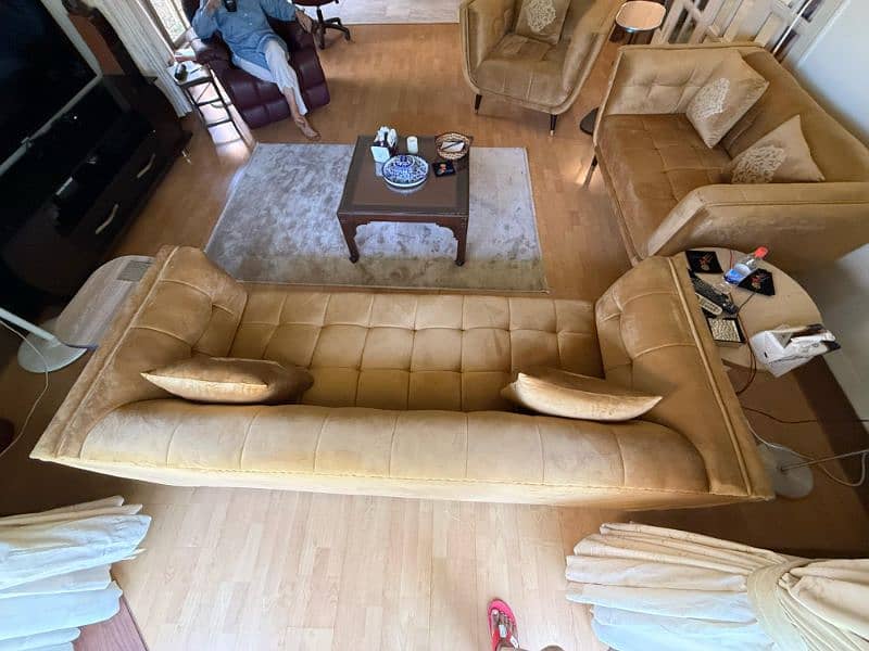 3+2+1 Brand New Condition Sofas For Sell Urgent 4