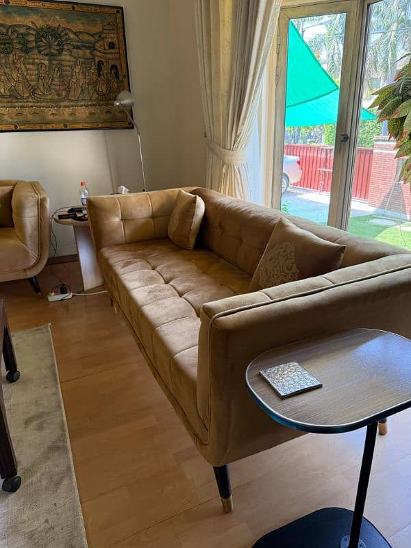 3+2+1 Brand New Condition Sofas For Sell Urgent 5