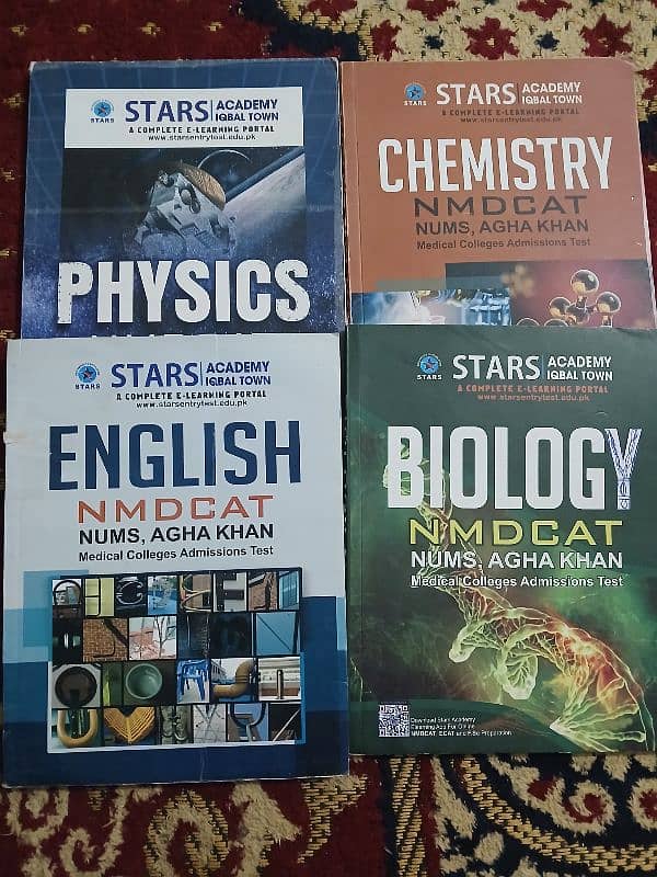 Stars Mdcat Books Set (NUMS SPECIAL EDITION) 0