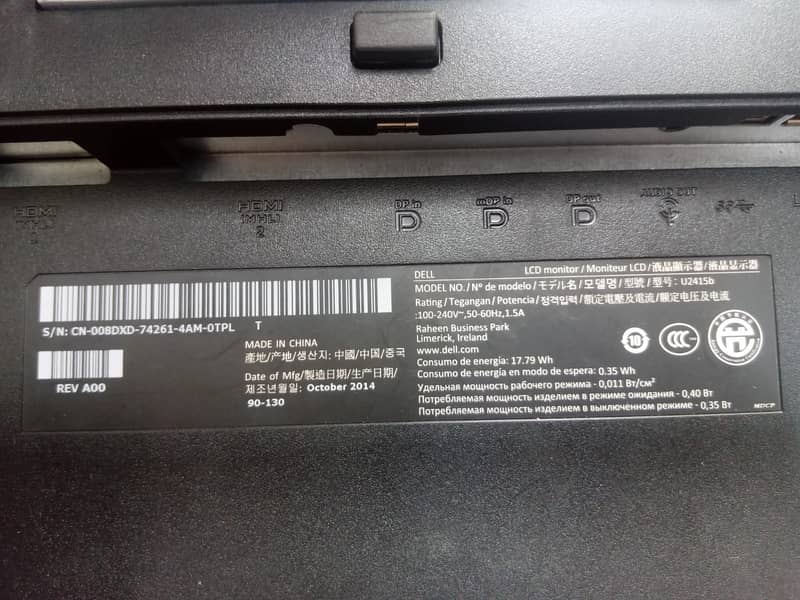 Dell 24 inch ips panel boderless ultrasharp series 11