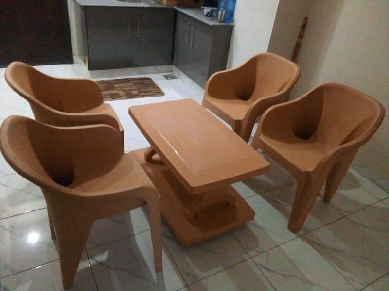 Double Bed for sale with Table Chair Set 3