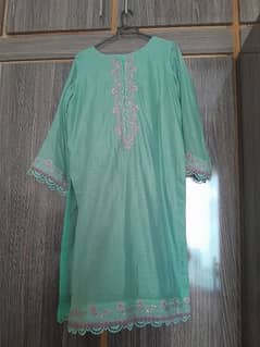 kayseria cotton net dress