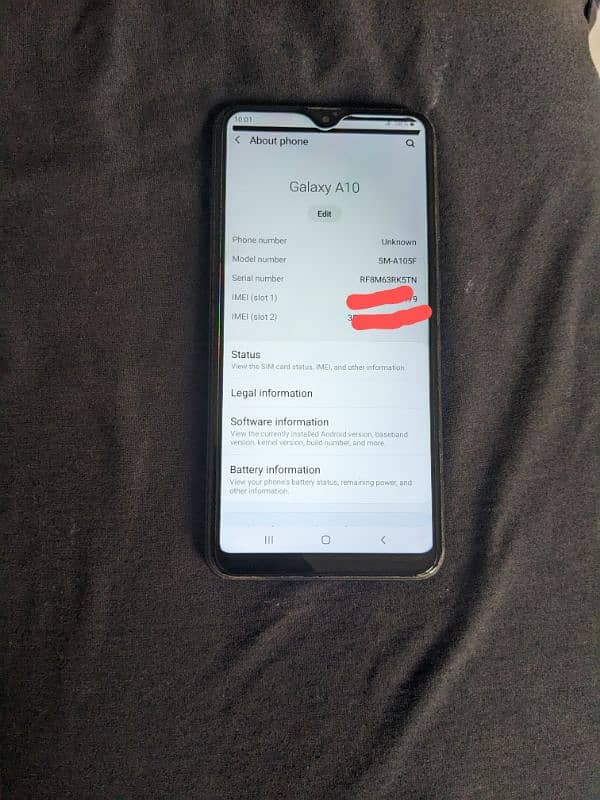 Samsung Galaxy A10 2/32 non pta 1