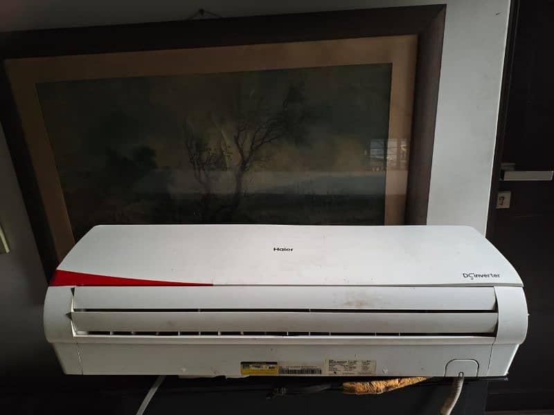 Haier split Ac 1.5 tons both outdoor and indoor units 1