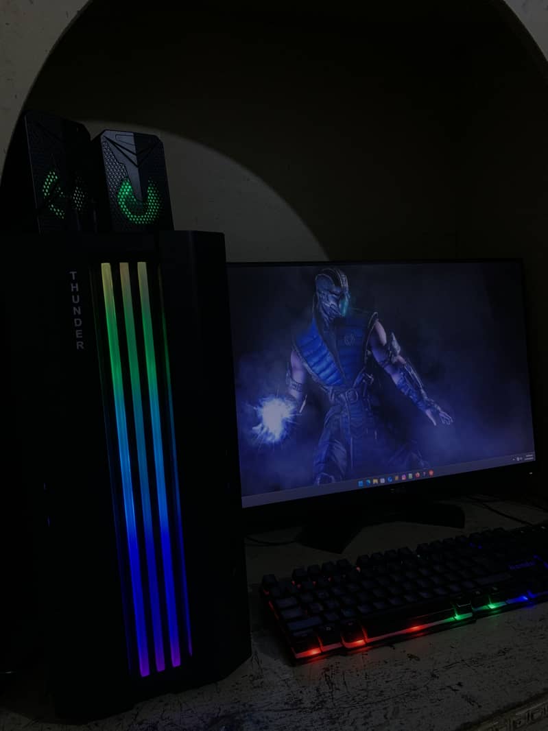 i5 10th Gen PC Setup + 24" LED | Slightly Used | Free Accessories 0