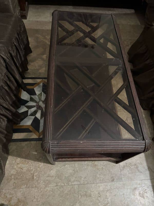 Complete Sofa Set with three tables for Sale 3
