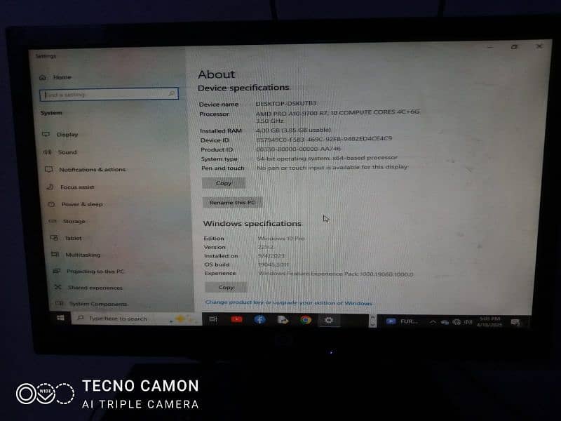 COMPLETE DESKTOP FOR SALE 8
