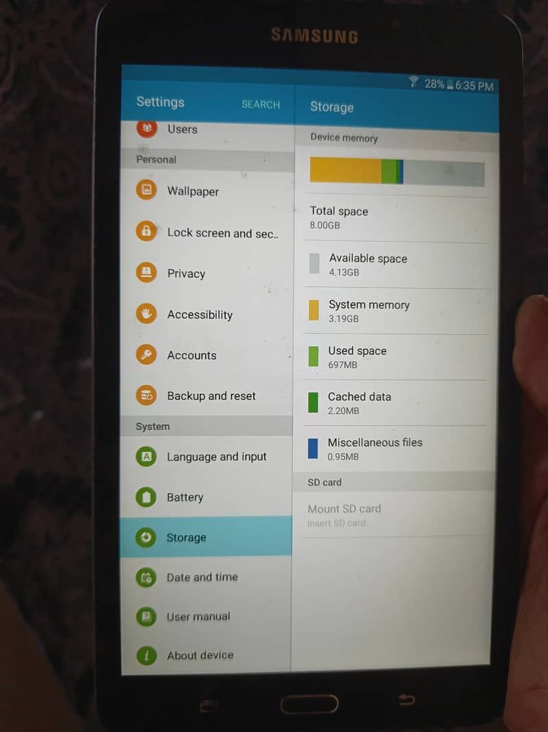 Samsung Tab A6 2016 3