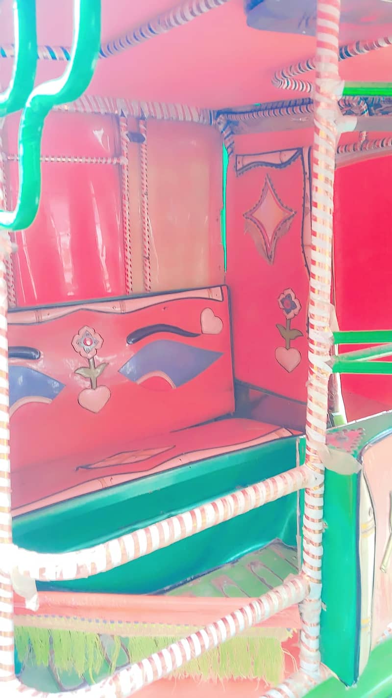 New Asia 2021 Model green Rickshaw for sale. . urgently base py 2