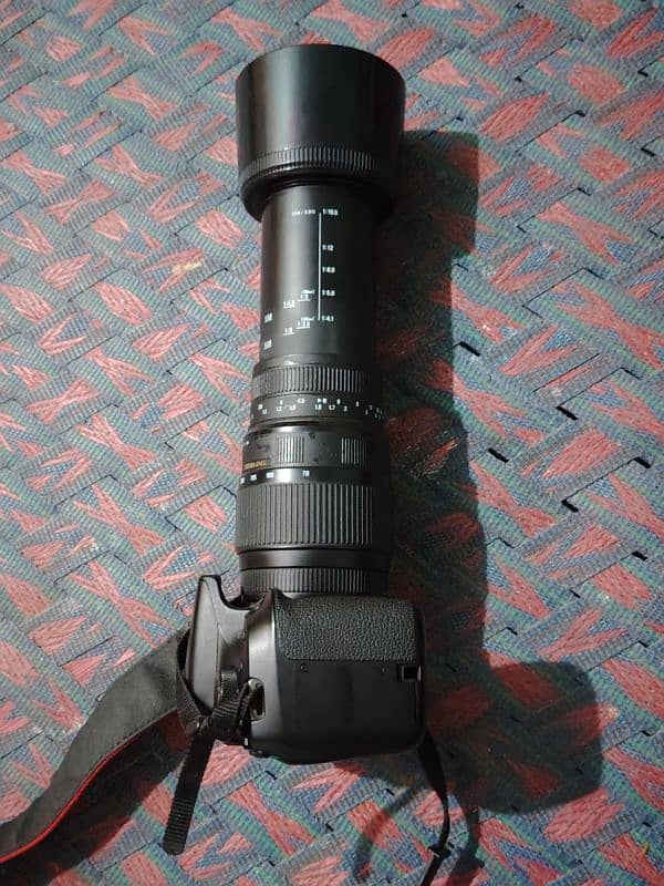 Canon 1300d wifi dslr camera with sigma 70-300mm lens and accessories. 5