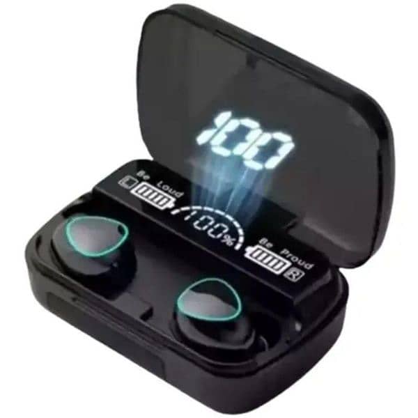 Bluetooth 5.3 Earbuds with Long Lasting Battery _ black _1 Pcs 4