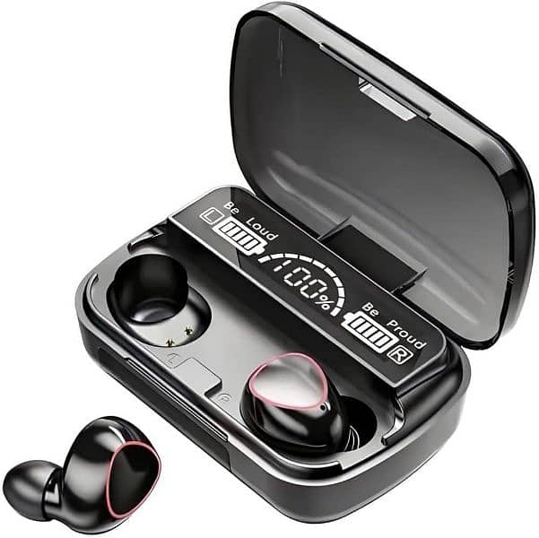 Bluetooth 5.3 Earbuds with Long Lasting Battery _ black _1 Pcs 6