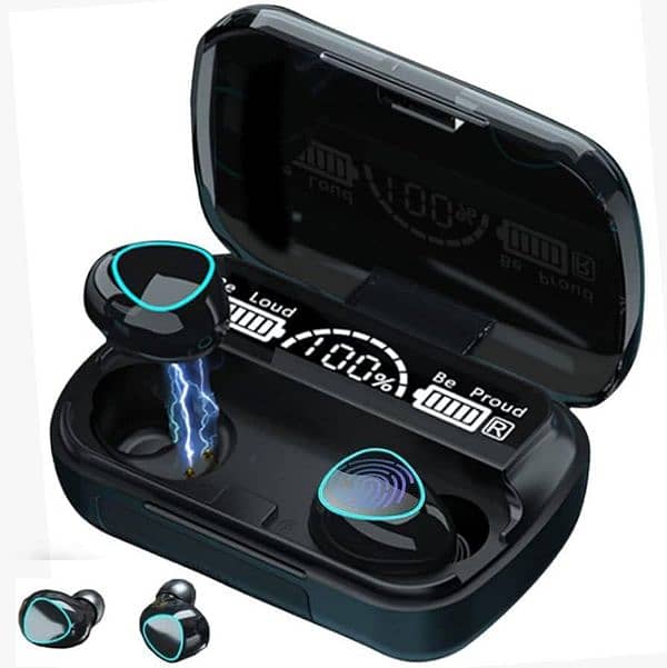 Bluetooth 5.3 Earbuds with Long Lasting Battery _ black _1 Pcs 7