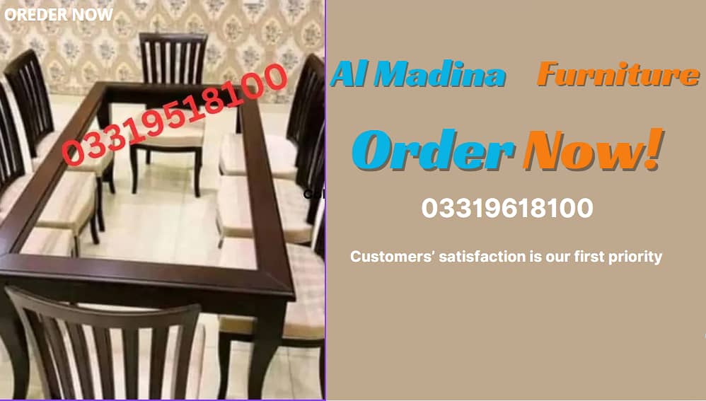 Dining Table/Dining Chair/Six Seater/Eight Seater/Center Tables 18