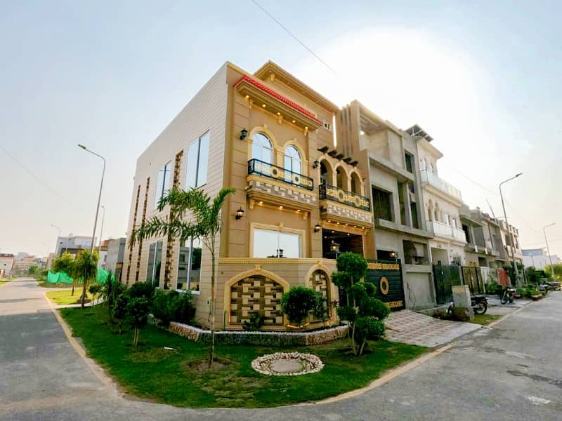 5 Marla Spanish Brand New Corner A Plus Solid Constructed House For Sale Direct Meeting With Owner In Parkview City Lahore 1