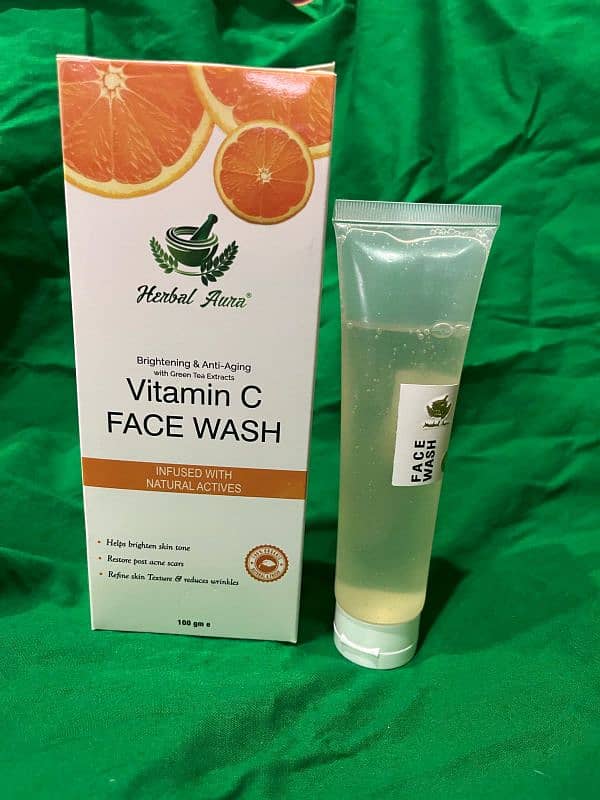 Vitamin C "Face Wash" Free Delivery 0